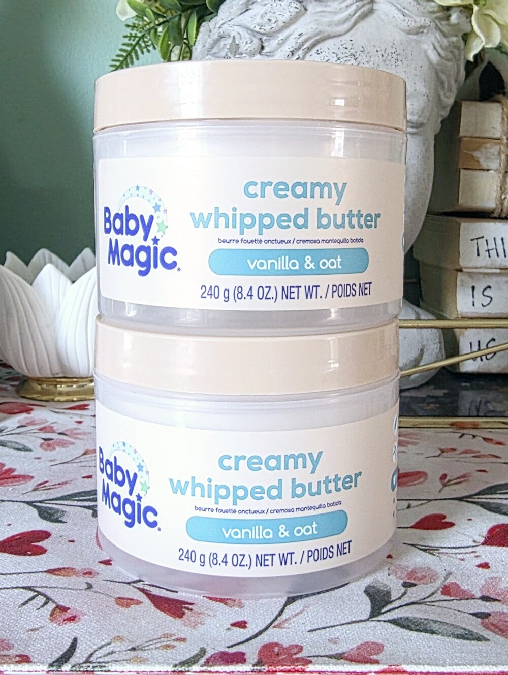 Baby Magic Creamy Whipped Butter Vanilla & Oat   X2